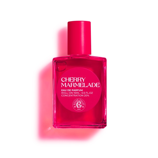 Roger&Gallet Cherry Marmelade Eau de Parfum Roll-On Συμπυκνωμένο Roll-on Άρωμα με Νότες από Κεράσι, Πραλίνα και Λαμπερό Ζελέ Μούρων 15ml