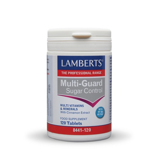 Lamberts Multi-Guard Sugar Control 120 ταμπλέτες