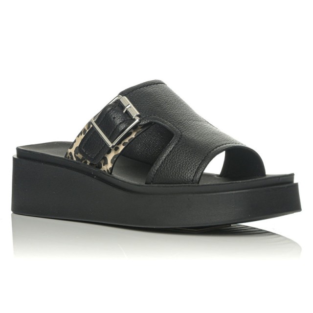 Sunshine Πλατφόρμα Γυναικεία Ανατομική Μαύρη Νο39 (25109) 1τμχ