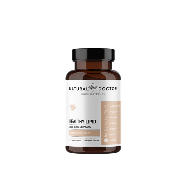 Natural Doctor Healthy Lipid Συμπλήρωμα Διατροφής για την Ενίσχυση του Οργανισμού 60 φυτικές κάψουλες