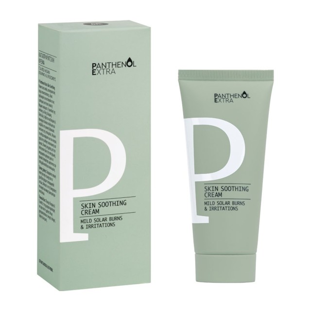 Medisei Panthenol Extra Skin Soothing Cream Κατάλληλη για την Αντιμετώπιση και των Ήπιων Ηλιακών ή Θερμικών Εγκαυμάτων 100ml