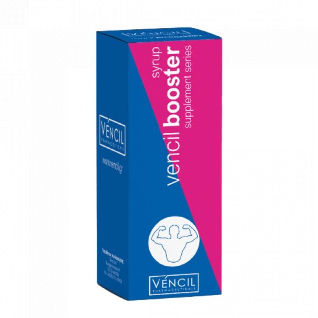Vencil  Booster Syrup Συμπλήρωμα Διατροφής σε Σιρόπι για την Ενίσχυση του Ανοσοποιητικού 200ml