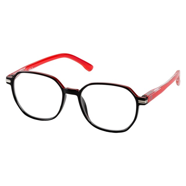 EyeLead Γυαλιά Πρεσβυωπίας - Διαβάσματος E265 Μαύρο - Κόκκινο 2.75