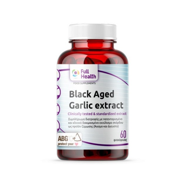 Full Health Black Aged Garlic Extract 60 φυτοκάψουλες