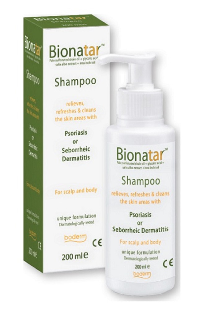 Boderm Bionatar Σαμπουάν Κατά της Ψωρίασης & της Σμηγματορροϊκής Δερματίδας 200ml