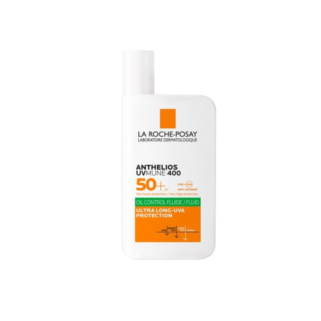 La Roche-Posay Anthelios UVMUNE 400 Oil Control Fluid SPF50+ Αντηλιακό Προσώπου για το Λιπαρό Δέρμα 50ml