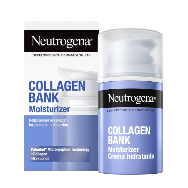 Neutrogena Collagen Bank Κρέμα Προσώπου Νυκτός με Κολλαγόνο 50ml