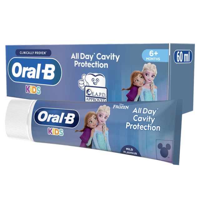 Oral-B Kids Οδοντόκρεμα Frozen 6+ Μηνών - 6 Ετών Frozen 60ml