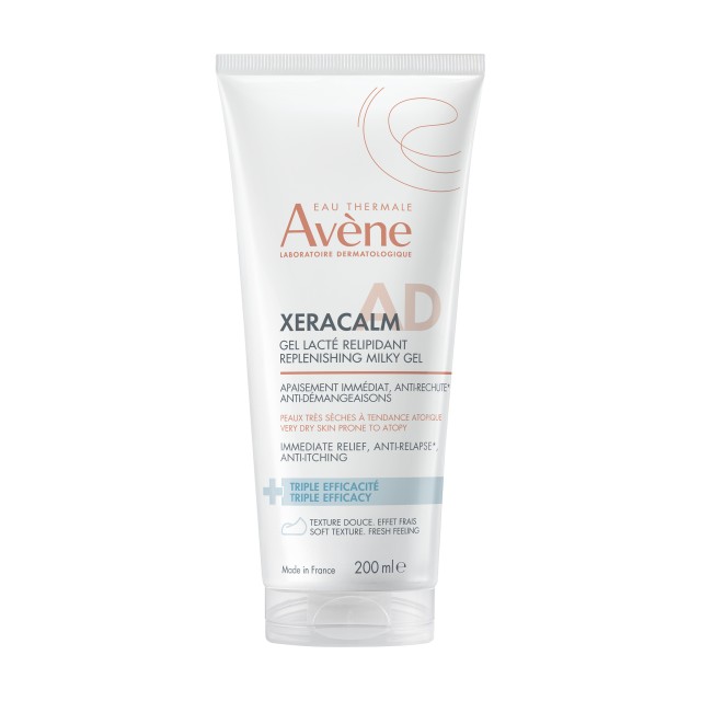 Avène Xeracalm AD Milky Gel Αναπλήρωσης Λιπιδίων 200ml
