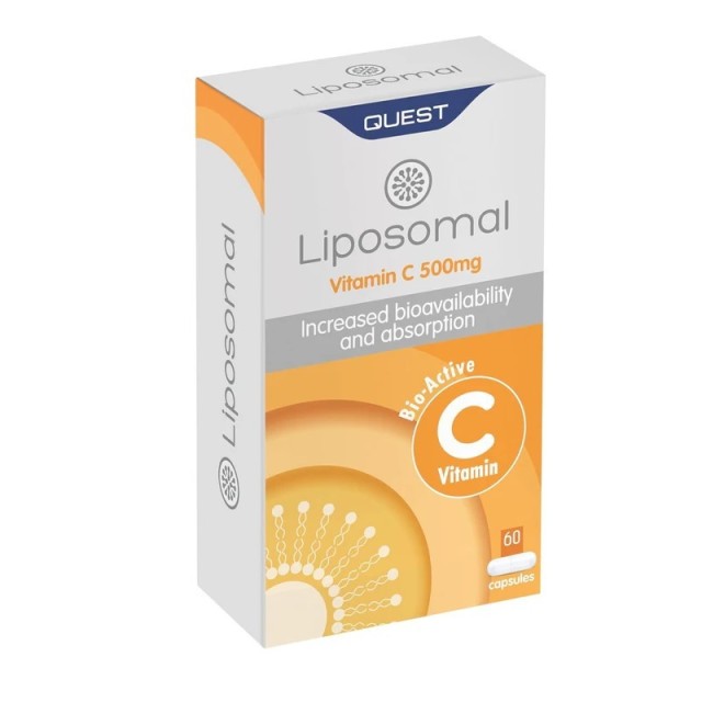 Quest Liposomal Vitamin C 500mg Λιποσωμική Βιταμίνη C 60caps