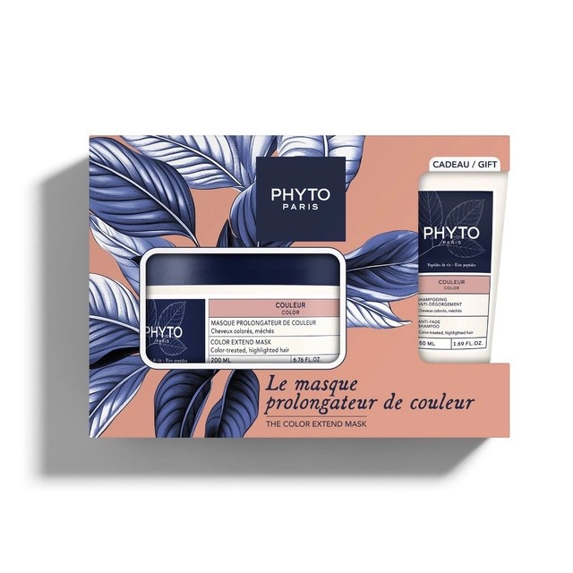 Phyto Promo Pack Color Extend Mask Μάσκα Διατήρησης Χρώματος 200ml & Δώρο Σαμπουάν Προστασίας Χρώματος 50ml
