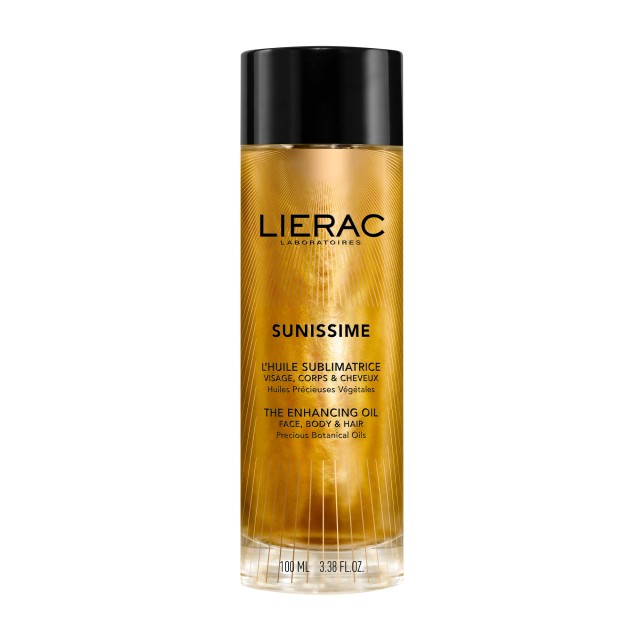 Lierac Sunissime The Enhacing Oil Πολύτιμο Λάδι Λάμψης με 3 Αποχρώσεις του Χρυσού για Πρόσωπο, Μαλλιά και Σώμα 100ml