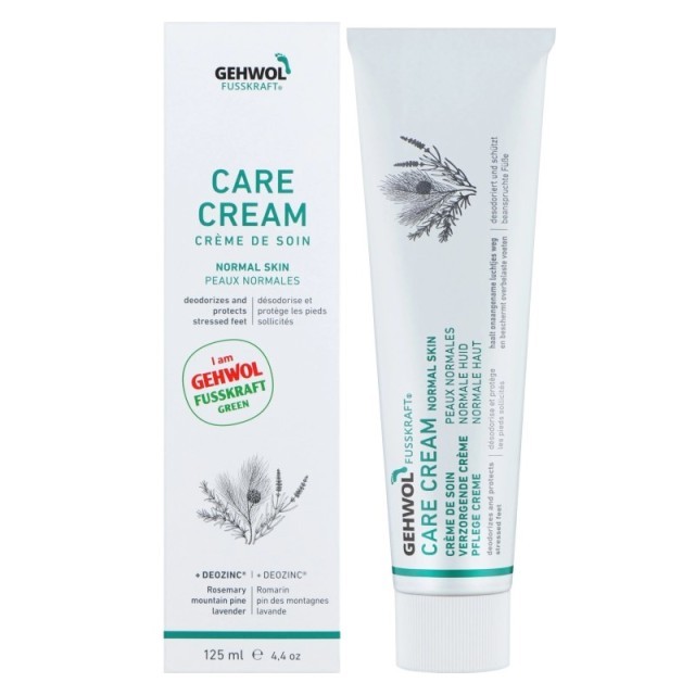 Gehwol Fusskraft Care Cream Αντιιδρωτική & Αναζωογονητική Κρέμα Ποδιών Κατά της Κακοσμίας 125ml