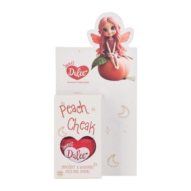 Medisei Sweet Dalee Kids Nail Polish Peach Cheek No 908 Παιδικό Βερνίκι Νυχιών 12ml