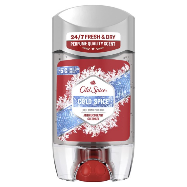 Old Spice Cold Spice Ανδρικό Αντιιδρωτικό Διάφανο Τζελ 70ml