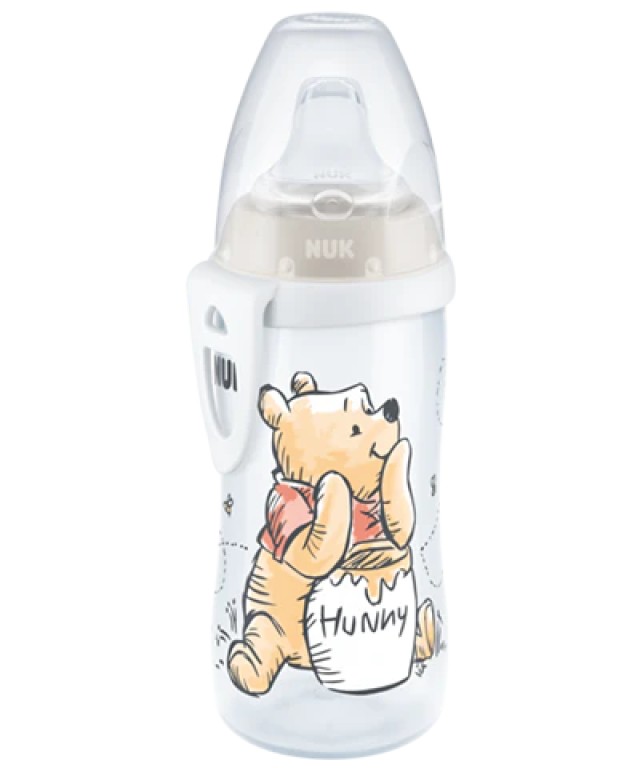 NUK Παγουράκι Active Cup Disney Winnie the Pooh με ρύγχος σιλικόνης 12m+ 300ml (10.255.414)