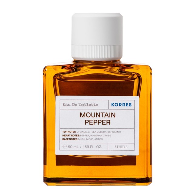 Korres Mountain Pepper Eau de Toilette 50ml