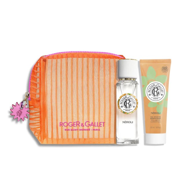 Roger&Gallet Promo Neroli με Άρωμα Ευεξίας 30ml, Ευεργετικό Αφρόλουτρο 50ml & Δώρο Νεσεσέρ