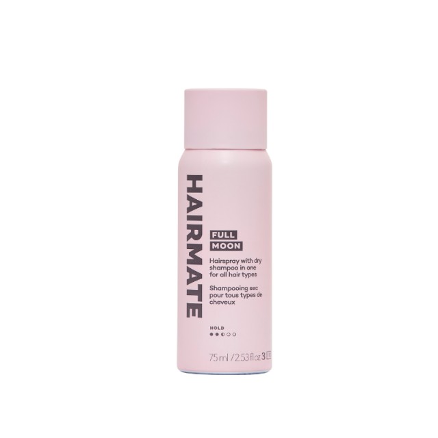 Hairmate Full Moon Λακ με Ξηρό Σαμπουάν Travel Size για Όλους τους Τύπους Μαλλιών 75ml