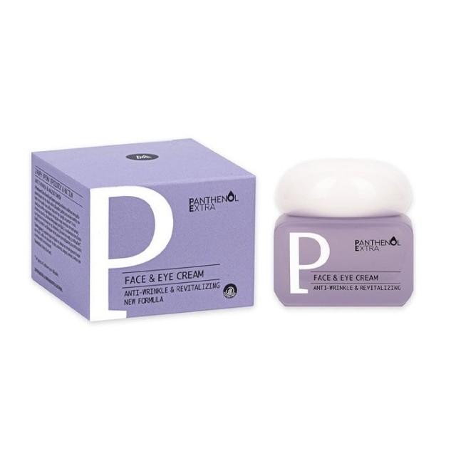 Panthenol Extra Face & Eye Cream Αντιρυτιδική Κρέμα Προσώπου & Ματιών, 50ml