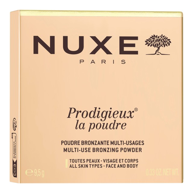 Nuxe Prodigieux Multi Use Bronzing Powder Μπρονζέ Πούδρα για Πρόσωπο και Σώμα 9,5g
