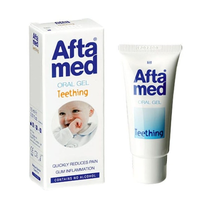 Aftamed Teething Oral Gel Γέλη Ανακούφισης των Βρεφικών Ούλων 10ml