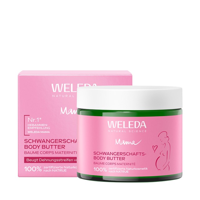 Weleda Mama Stretch Mark Bio Κρέμα κατά των Ραγάδων Εγκυμοσύνης 150ml