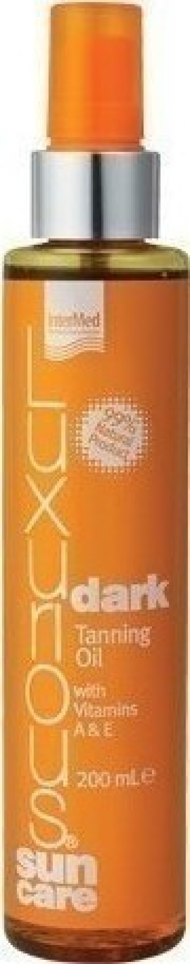 Intermed Luxurious Sun Care DarkTanning Oil Ξηρό Αντηλιακό Λάδι για γρήγορο & έντονο Μαύρισμα, 200 ml