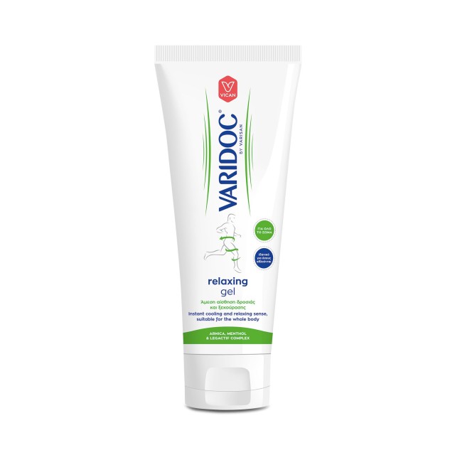 Vican Varidoc Relaxing Gel Ενυδατώνει & Ανακουφίζει Καταπονημένα & Ταλαιπωρημένα Άκρα 250ml