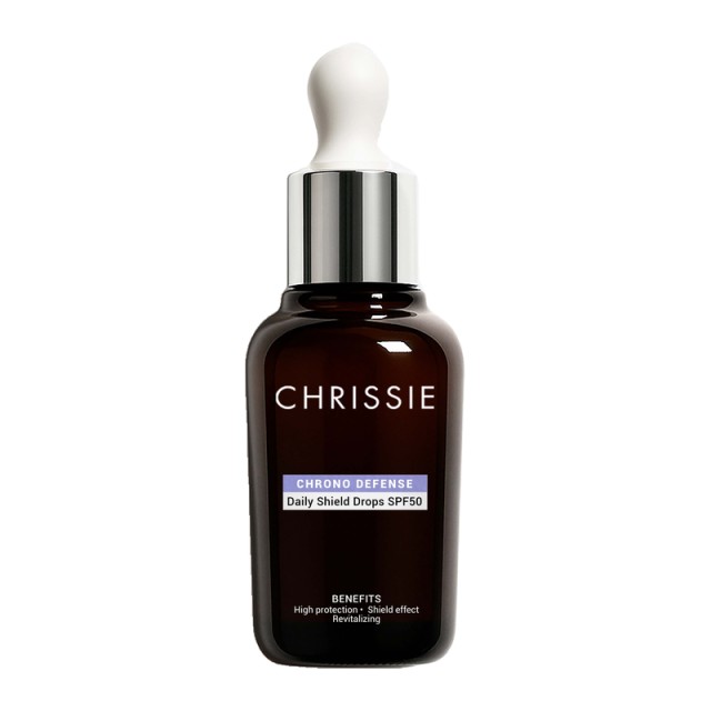 Chrissie Cosmetics Chrono Defense Daily Shield Drops Spf 50 30ml