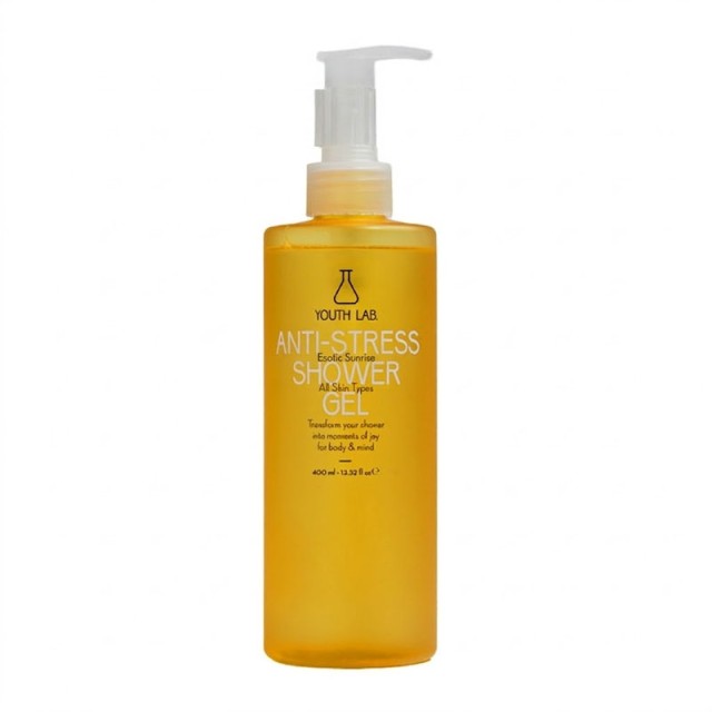 Youth Lab. Anti-Stress Shower Gel Exotic Sunrise Αφρίζον Τζελ Καθαρισμού Σώματος με Τροπικό Άρωμα 400ml