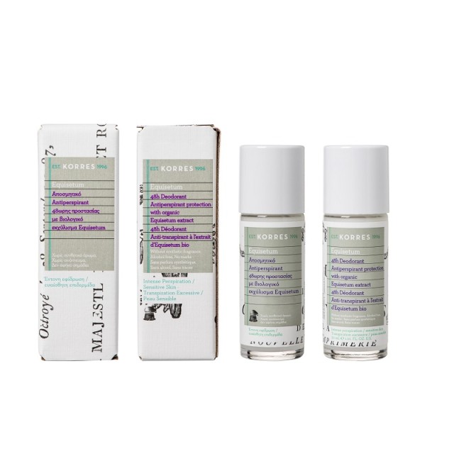 Korres Equisetum Αποσμητικό 48ωρης Προστασίας Χωρίς Άρωμα 30ml