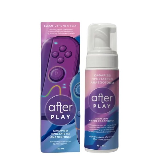 After Play Πλούσιος Αφρός Καθαρισμού για μετά την Σεξουαλική Επαφή 150ml