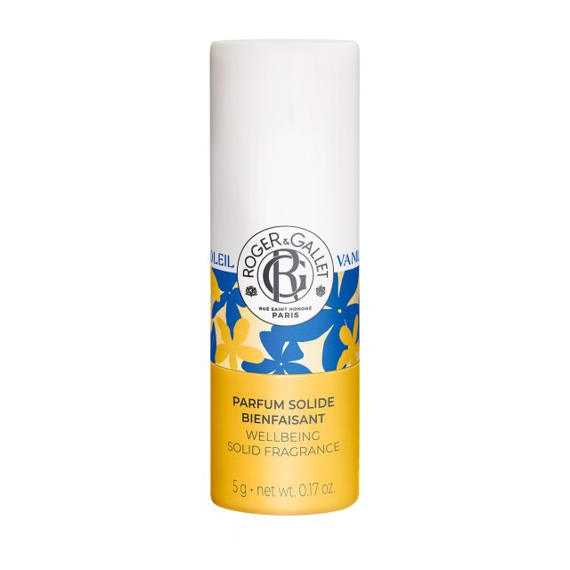 Roger&Gallet Vanille Soleil Parfum Αναζωογονητικό Στερεό Άρωμα με Βανίλια 5g