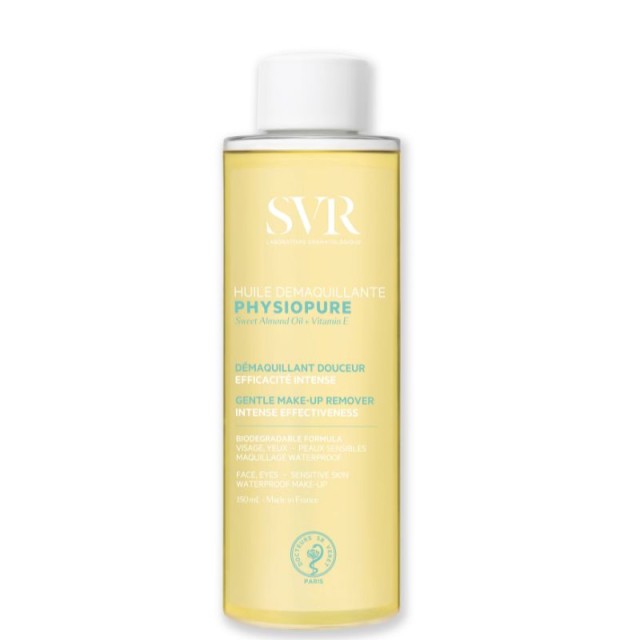 SVR Laboratoire Physiopure Huile Demaquillante Λάδι Ντεμακιγιάζ Προσώπου 150ml