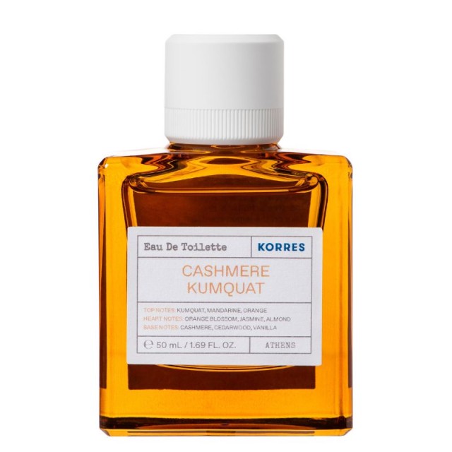 Korres Cashmere Kumquat Eau De Toilette Άρωμα για Γυναίκες, 50ml