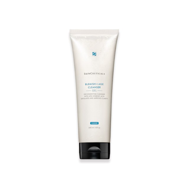 SkinCeuticalsBlemish + Age Cleanser Gel Καθαριστικό Προσώπου Για Ακμή 240ml