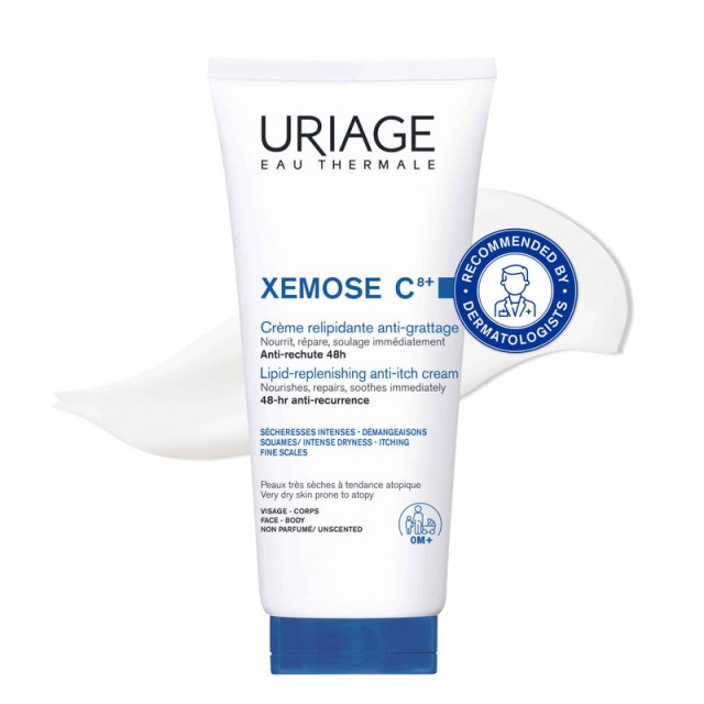Uriage Xemose C8+ Lipid Replenishing Cream Κρέμα για την Αναπλήρωση Λιπιδίων & κατά των Ερεθισμών 200ml