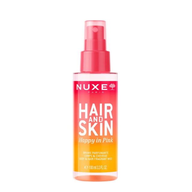 Nuxe Hair & Skin Mist Happy in Pink Αρωματικό Mist για Μαλλιά και Σώμα 100ml