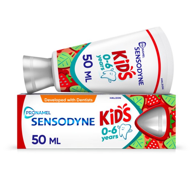 Sensodyne Pronamel Kids 0-6 Χρονών Οδοντόκρεμα για την Προστασία του Παιδικού Σμάλτου 50ml