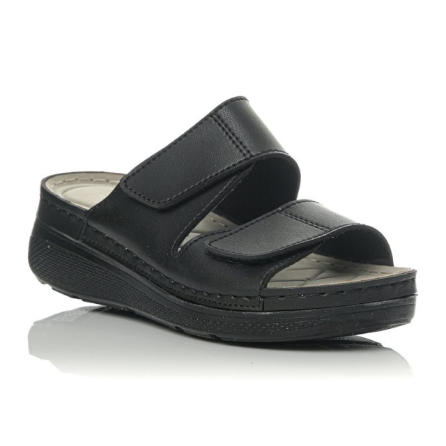 Sunshine Σανδάλια Γυναικεία Ανατομικά Μαύρα Νο41 (2073) 1τμχ