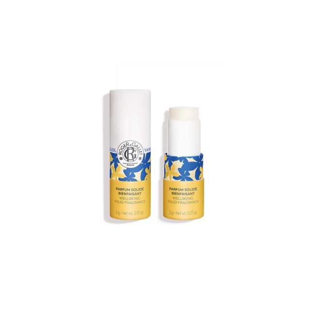 Roger&Gallet Vanille Soleil Parfum Αναζωογονητικό Στερεό Άρωμα με Βανίλια 5g