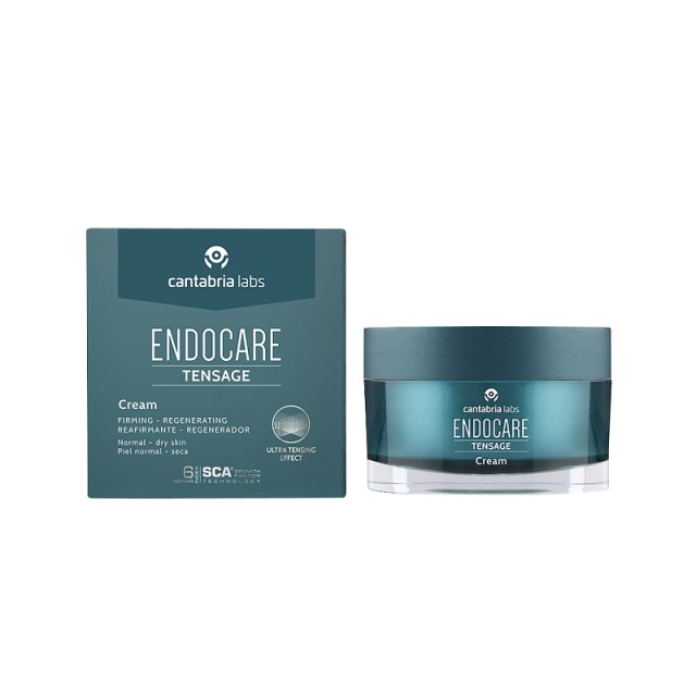 Endocare Tensage Cream Κρέμα Σύσφιξης-Ανάπλασης Προσώπου για Κανονικές-Ξηρές Επιδερμίδες 30ml