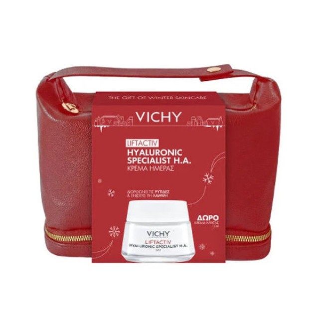 Vichy Promo Pack Liftactiv Hyaluronic Specialist H.A Κρέμα Ημέρας 50ml Κανονική/Μεικτή επιδερμίδα με Δώρο Liftactiv Collagen Specialist 16 Κρέμα Νύχτας 15ml