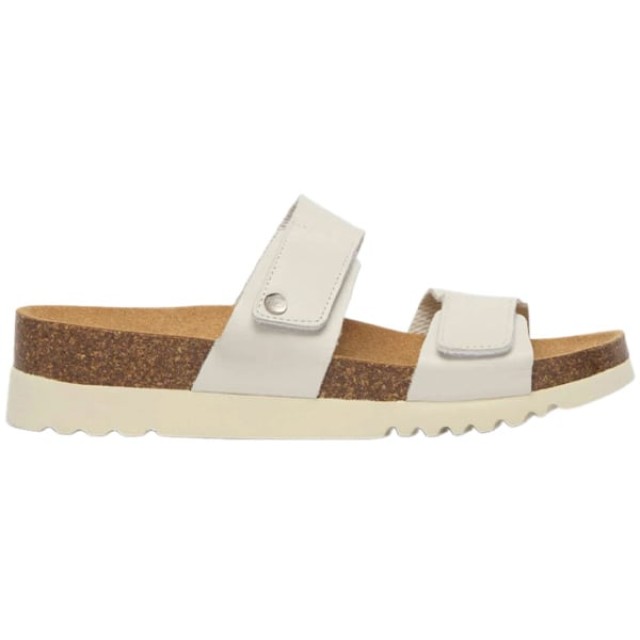 Scholl Lusaka 2 Γυναικεία Ανατομικά Πέδιλα Ασπρα, Ν39