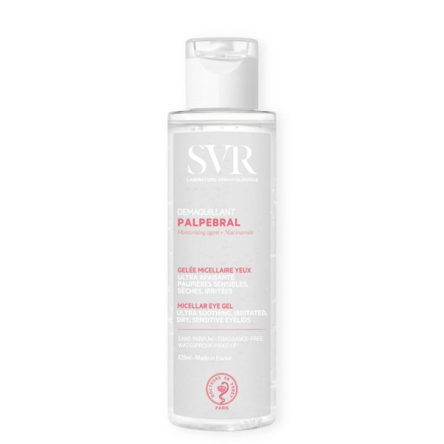 SVR Laboratoire Palpebral Demaquillant Micellaire Μικυλλιακό Νερό Ντεμακιγιάζ για Ευαίσθητα Μάτια 125ml