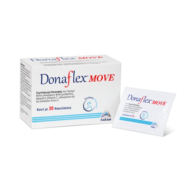 Faran Donaflex Move για την Καλή Λειτουργία των Αρθρώσεων 30 Φακελίσκοι