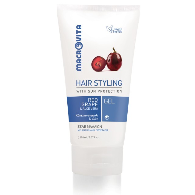 Macrovita Ζελέ Φορμαρίσματος Μαλλιών με Κόκκινο Σταφύλι και Αλόη 150ml