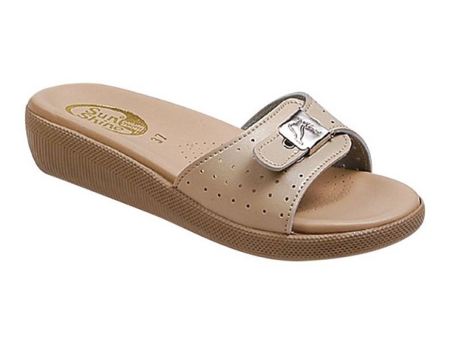 Sunshine Γυναικεία ανατομική σαγιονάρα Μπεζ N41 (800Α)