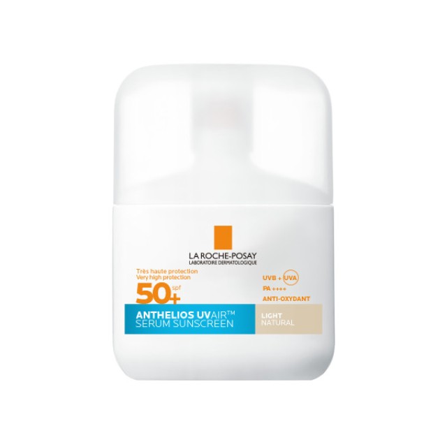 La Roche-Posay Anthelios UV AIR SPF 50+ Aντηλιακό Προσώπου με Αέρινη Υφή με χρώμα, Light απόχρωση 50ml